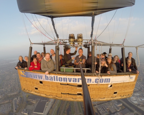Ballonvaart Waddinxveen naar Berkenwoude